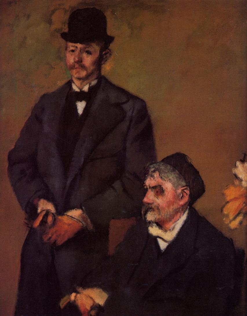 Henri Rouart and His Son Alexis 1898